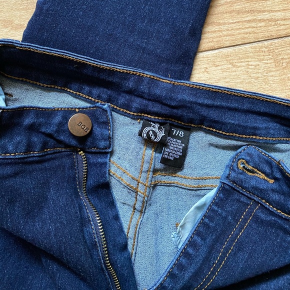 Dark Wash High Waisted Jeans - Picture 6 of 6